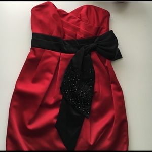 Phoebe Couture Red Party/Homecoming Dress
